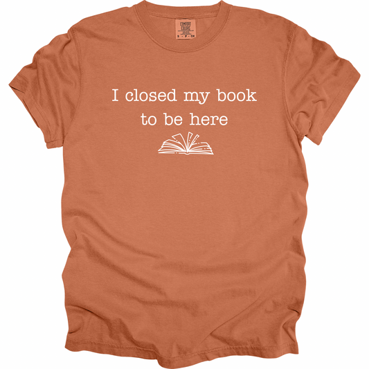 Closed My Book